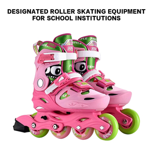<span class=keywords><strong>Pattini</strong></span> a Rotelle Regolabili OEM <span class=keywords><strong>per</strong></span> Bambini Principianti Freestyle Slalom 4 Ruote con Freni <span class=keywords><strong>per</strong></span> Ragazzi e Ragazze Scarpe da Pattinaggio Estive Primaverili - Product Image 2