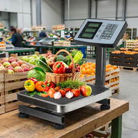 Balance de table LCD durable 60 kg/100 kg pour le commerce de fruits et légumes avec personnalisation OEM/ODM