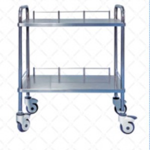 Xinyuchen Medical Instrument Trolley 650*550*900mm Stainless Steel <b>For</b> Hospital Equipment <b>Storage</b> YC-K11 - Product Image 5