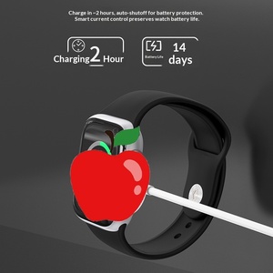 Compatible avec IWatch pour <span class=keywords><strong>Watch</strong></span> Series 4, Series 3, Series <span class=keywords><strong>6</strong></span>, <span class=keywords><strong>chargeur</strong></span> sans fil avec charge magnétique, sortie 2,5 W, boîte de vente au détail - Product Image 2