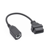 Venta al por mayor de lujo personalizado OBD 2 Cable de moda GPS Cable con 1 año de garantía
