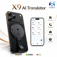 Dispositif de traduction X9, 146 langues, conversation bidirectionnelle, traduction de photos et de textes, appels vocaux hors ligne pour les salons professionnels et les réunions