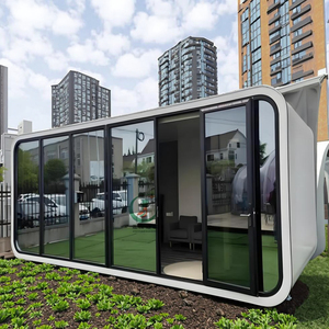 Nhà Sản Xuất Chuyên Nghiệp Của Sang Trọng Đúc Sẵn Cabin Pod Nhà Văn Phòng Với Phòng Tắm & Nhà Bếp Cho Các Trường Học Ứng Dụng - Product Image 1