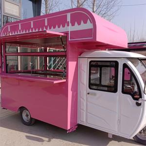Tricycle électrique, camion de restauration, <span class=keywords><strong>remorque</strong></span> et pièces détachées <span class=keywords><strong>pour</strong></span> la vente de restauration rapide, boissons et glaces - Product Image 3