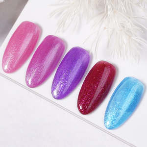 Esmalte de <span class=keywords><strong>gel</strong></span> duro rosa claro y blanco <span class=keywords><strong>Gel</strong></span> de extensión de <span class=keywords><strong>3</strong></span> colores 56g Constructor de esmalte de uñas UV No se quema para aplicaciones de bricolaje - Product Image 4