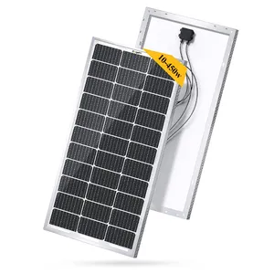 لوحة شمسية صغيرة الحجم للاستخدام المنزلي 50 وات 100 وات 150 وات 160 وات 180 وات 200 وات 250 وات سعر أحادي 12 فولت 24 فولت لوحة شمسية صغيرة للتخييم