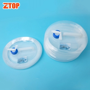 Vente en gros 3 L 5 Ltr 8 Litro 10 <span class=keywords><strong>litres</strong></span> 15 <span class=keywords><strong>litres</strong></span> 1 2 3 gallons réservoir d'eau rétractable pliable transparent de grande capacité avec <span class=keywords><strong>robinet</strong></span> - Product Image 4