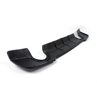 Diffuseur de pare-chocs arrière en fibre de carbone avec finition noire en carbone tissé sergé 3K pour BMW Série 3 E92 E93 325i 335i M-TECH 2005-2009