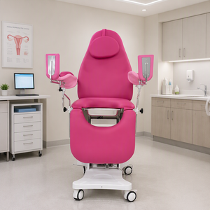 Table d'examen gynécologique haut de gamme, <span class=keywords><strong>fauteuil</strong></span> gynécologique avec élévateur électrique, table d'examen obstétrical pour hôpital, OB GYN - Product Image 4