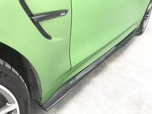 PSM tipo piezas automotrices parachoques fibra de carbono labio extensión falda lateral cuerpo Kit para <span class=keywords><strong>BMW</strong></span> <span class=keywords><strong>M4</strong></span> M3 F80 F82 F83 - Product Image 5