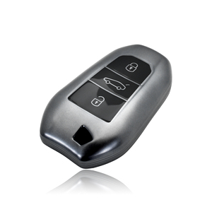 Housse <span class=keywords><strong>de</strong></span> clé <span class=keywords><strong>de</strong></span> voiture personnalisée en TPU souple avec bord doré pour Peugeot 4008 5008 3008 Citroën Elysee C3 C4 <span class=keywords><strong>C5</strong></span> - Product Image 2