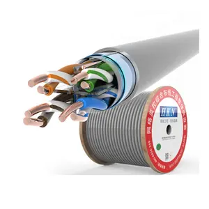 كابل إيثرنت Cat6, كابل إيثرنت Cat6 كابل شبكات Cat 6A F/UTP 305m Cat6 داخلي كابلات اتصالات الشبكة المحلية