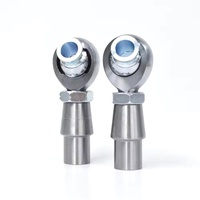 Rotule à rotule en acier chromoly robuste 1/2 1.25 3/4 pouce mâle, filetage gauche/droite, joint Heim avec écrou de blocage, précision P0, longue durée de vie