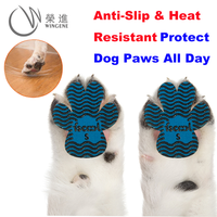 Protecteur de pattes pour chien, antidérapant, pour chiens âgés et blessés sur les sols en bois dur et en carrelage, autocollants pour pattes pour pavés chauds