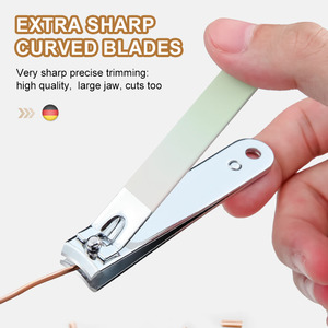 Tagliaunghie professionale in acciaio al carbonio grande senza sforzo finger trimmer strumento <span class=keywords><strong>per</strong></span> manicure set tagliaunghie <span class=keywords><strong>per</strong></span> unghia incarnita - Product Image 3
