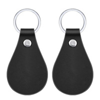 Porte-clés en cuir PU vierges en gros pour la fabrication artisanale DIY, cadeaux personnalisés avec logo, vente en gros
