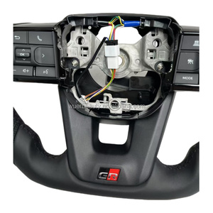 Neues Upgrade-Lederlenkrad, Passend für <span class=keywords><strong>Toyota</strong></span> Land Cruiser GR Prado LC250 Cruiser LC200 Hilux Fortuner - Product Image 6