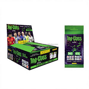 Boîte de paquets en vrac Panini Official FI FA Licensed Top Class 2025 Pure Football Classic - 10 paquets en vrac (24+2 cartes holographiques chacun) - Product Image 1