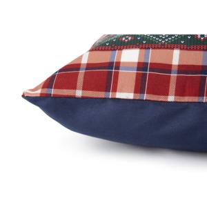 Cojín Decorativo Excelsa 45x45 cm, Algodón, Estilo Nórdico Navideño, Desmontable y Lavable, Cuadrado - Product Image 3