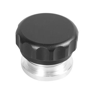 Bouchon de radiateur en aluminium de 1 à 3 pouces, noir et argenté, pour la réparation et le remplacement de voitures - Product Image 3