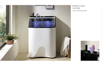 Baignoire Spa en Acrylique pour Animaux avec Jets de Massage, Idéale pour Chiens et Chats, Parfaite pour le Lavage et le Toilettage en Salon d'Élevage – Offre Spéciale
