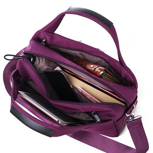 Sac à bandoulière transfrontalier grande capacité style coréen pour femme, nouveau sac fourre-tout léger décontracté en tissu Oxford pour trajets quotidiens - Product Image 3