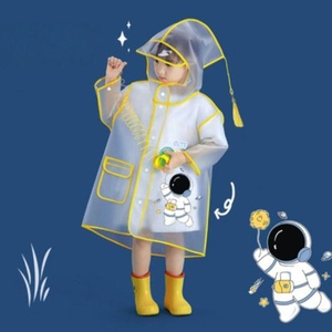 Il Miglior Impermeabile Integrale Traspirante per Bambini con Stivali da <span class=keywords><strong>Pioggia</strong></span>, Realizzato in Resistente Materiale EVA per Bambini dell'Asilo - Product Image 5