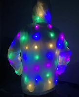 Vêtements lumineux à LED, accessoires pour la course nocturne, veste lumineuse avec lumières LED, robe de performance pour la danse