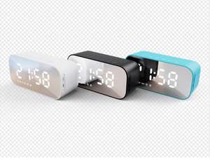 Chargeur sans fil Réveil intelligent Boss Lumière LED Haut-parleur Bluetooth pour la chambre - Product Image 6