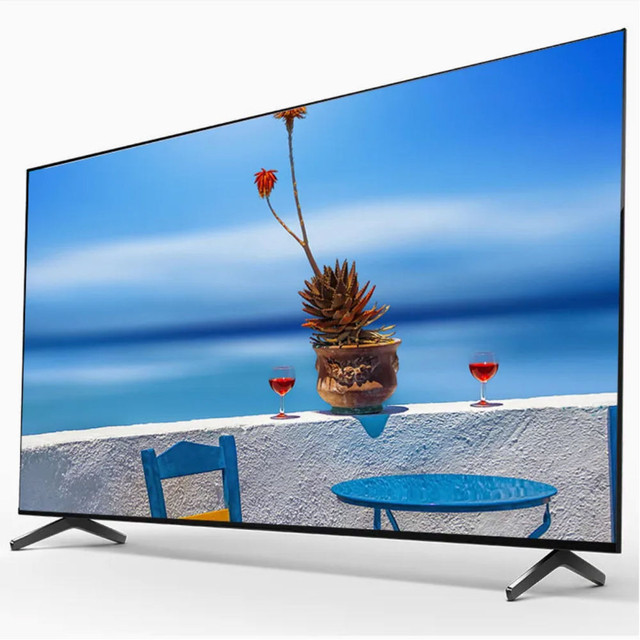 Manufacturer Wholesale 85 100 110 Inch Large Screen 4K UHD Double Glass Flat Screen Android Wifi Televisions Smart TV