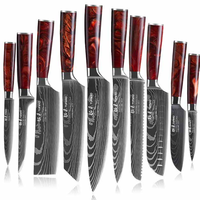 Professioneel gesmeed 5,5-inch abalone schelp handvat koolstofstaal hoogglans vintage XF steak keukenmes