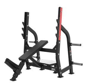 Rack de press de banca comercial para gimnasio, venta al por mayor directa de fábrica, bajo MOQ, OEM, para press de hombros inclinado, declinado y plano - Product Image 3