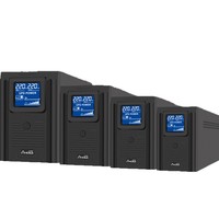 UPS en Línea Personalizado de 110V/220V, Sistema de Alimentación Ininterrumpida para Servidor de Computadora, Estabilizador de Voltaje de Respaldo con Protección Contra Sobretensiones