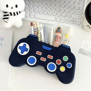 Estuche de Silicona de Gran Capacidad para Estudiantes, Diseño de Consola de Videojuegos, con Cierre, Multifuncional, para Material Escolar - Product Image 3