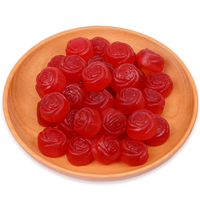 Amos 4D Valentijn Creatieve Snoep Groothandel 3D Barstende Hartvormige Mix Fruit Smaak Gummy Candy