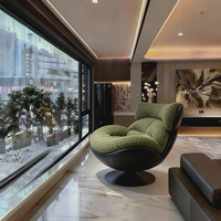 Fauteuil pivotant moderne en cuir PU, fauteuil inclinable de loisirs, luxe léger, salon, hôtel, salle de séjour