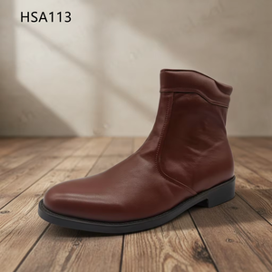 LXG, Zapatos de <span class=keywords><strong>Hombre</strong></span> de Cuero de Grano Completo de la Mejor Calidad para Invitados de Boda, Zapatos de Oficina de Estilo Francés para Fiestas con Elástico Lateral HSA157 - Product Image 3
