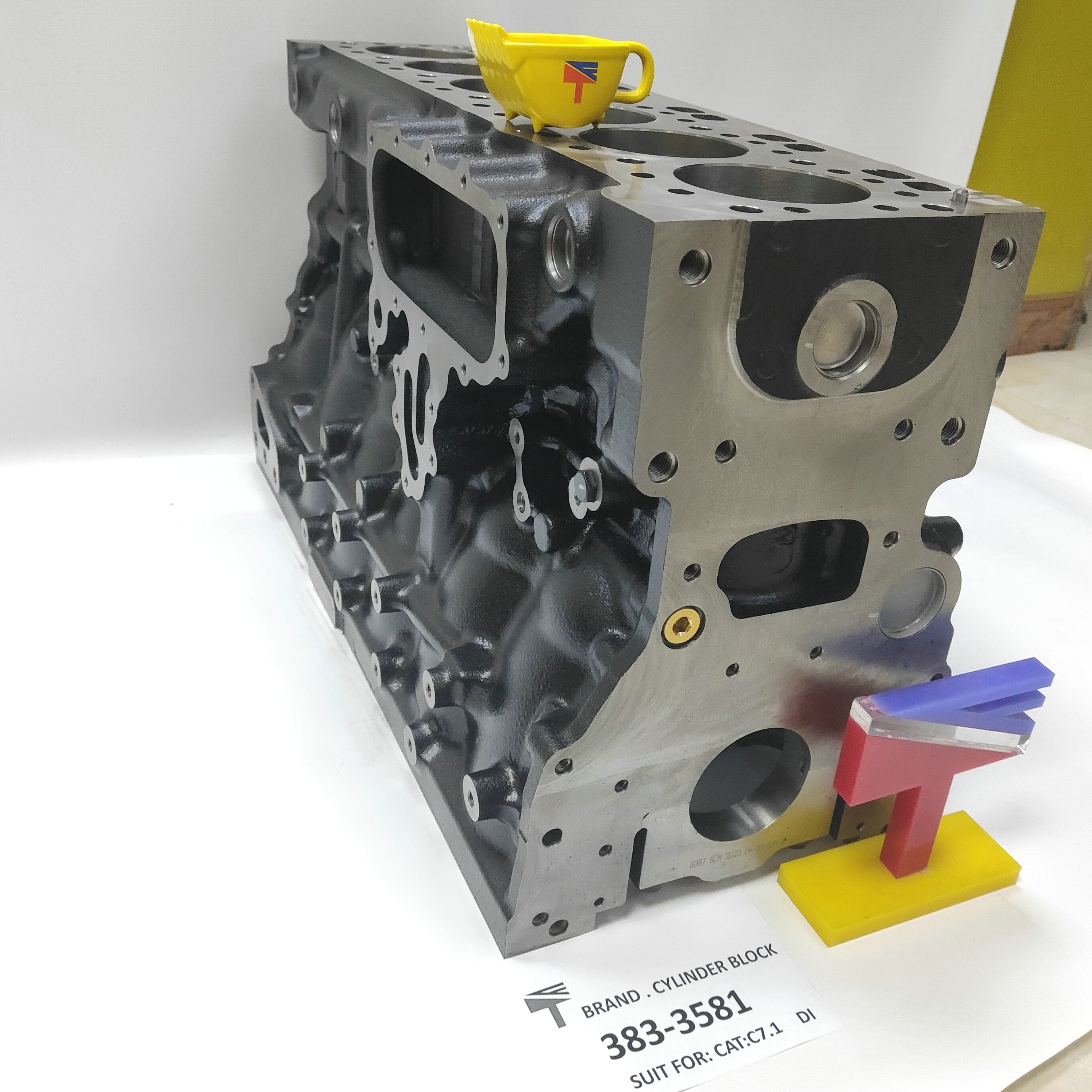 Cylinder Block 383-3581 for C7.1 - High-Quality TE Brand