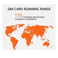Carte SIM IoT internationale illimitée pour le roaming, compatible avec les dispositifs de suivi GPS