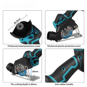 NEOBRISKEN Meuleuse d'angle professionnelle portative sans fil 3 pouces (75 mm) au lithium, machine de découpe électrique avec aspiration - Product Image 5