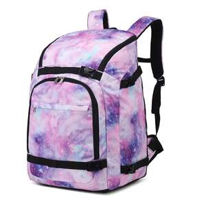 Mochila para Botas de Esquí con Acolchado y Orificios de Drenaje, Bolsa para Botas de Snowboard de Gran Capacidad Resistente al Agua, Muestra Gratis - Product Image 1