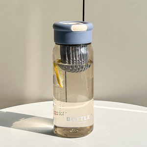 Plastic <b>Tea</b> <b>Infuser</b> Bottle With Lid And Filter For Travel And Daily Use - Product Image 1
