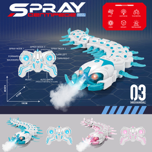 ของเล่นแมงป่องบังคับวิทยุอัจฉริยะ LK Toys ของเล่นไฟฟ้าเรืองแสงแบบชาร์จได้ <span class=keywords><strong>พ่น</strong></span>ละอองน้ำ พร้อมระบบเสียงและแสง วัสดุพลาสติก ระยะควบคุม 30 เมตร - Product Image 3