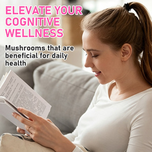 Capsules de champignons pour adultes très vendues, 90 capsules végétales, 10 extraits de champignons, soutien immunitaire, aide à la clarté mentale, végétalien, naturel - Product Image 3