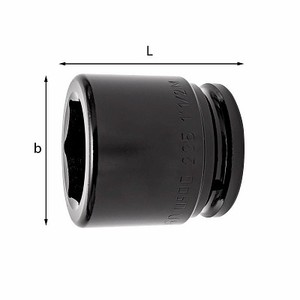 <b>Socket</b> 235 1 1/2 M Drive Size For Automotive Repair - Product Image 1