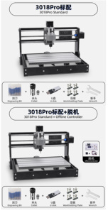 เครื่อง CNC เราเตอร์3D สำหรับไม้และโลหะ CNC เราเตอร์ตั้งโต๊ะขายขนาดเล็กในประเทศจีนสำหรับหินอะคริลิคโฟม - Product Image 2