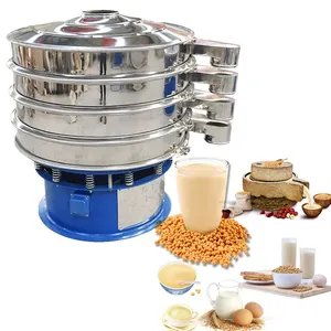 Factory Price rotary sieved vibrating screen machine corn seed powder vibrating flour sieve liquid machine