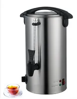 Fichiouy 5L Catering Hot Water Boiler Tea Urn Coffee Commercial Electric  Stainless Steel 