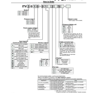 Vanne proportionnelle électrique de type <span class=keywords><strong>SMC</strong></span> série ITV2050-312L/1050/1030/2030/3050 - Product Image 5