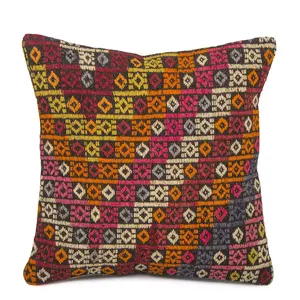 Hand Woven Old Kilim Cushion - Pillow Cover